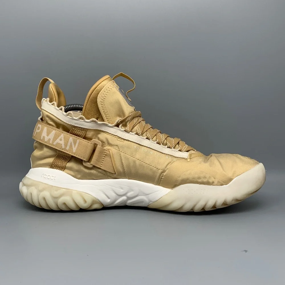 Jordan Proto-React Gold Basketball Shoes BV1654-200 Men’s Sz‎ 13